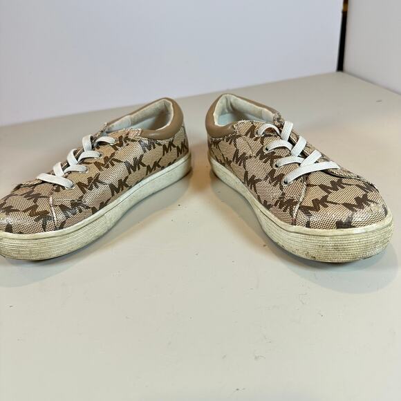 Michael Kors Logo Finola Sneakers Shoes Little Kid Toddler Girls Size 10 - Picture 5 of 10